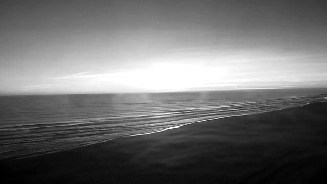 Widok z kamery na plaży w Karwi